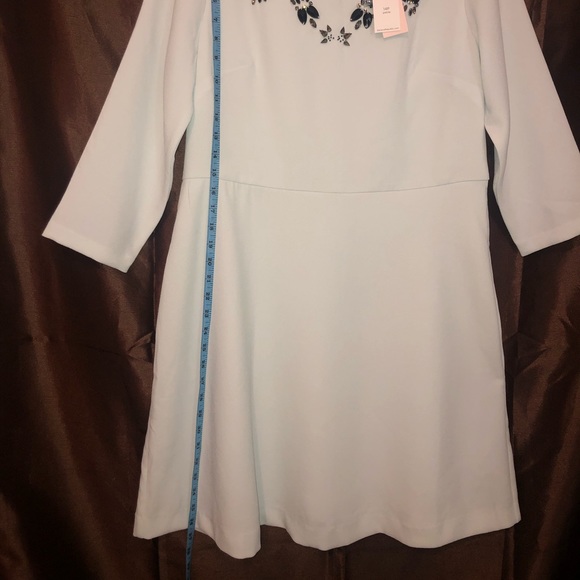 Banana Republic Embellished Dress Size 14P - Picture 5 of 12